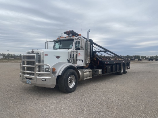 (Unit 221) 2007 Peterbilt 357 Pole Truck, Vin# 1NPALBEX47N683971, P/B Cat C-15 4