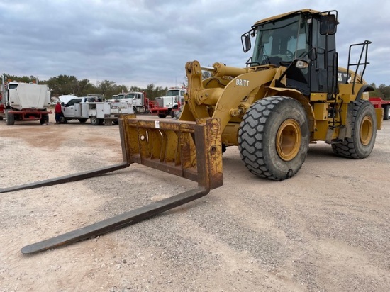 (Unit # 68) CATERPILLAR 950H WHEEL LOADER, SERIAL # CAT0950HCJAD00647, 10,035 HO