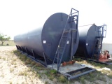 (9301) 10'W X 34'L 2/ 5' PORCH 500 BBL WATER TANK, SKIDDED Located in YARD 4 - H