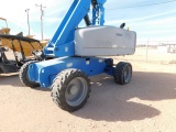 GENIE S-60 MANLIFT, 45' MAX BOOM LIFT, 4X4, SHOWS 3,389 HRS  Located in YARD 1 -