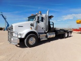 2009 KENWORTH T800 DAYCAB ROAD WINCH TRUCK VIN:1XKDD40X79R254022 PIB: CUMMINS IS