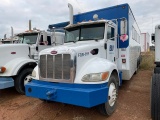 (FDB-099) 2009 PETERBILT 340 T/A FRAC VAN VIN# 2NPRLN9X49M750621 P/B PACCAR PX-8