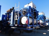 (CPF-211) 1260 TWIN CEMENTING TRAILER, W/ (2) SPM TWS600 TRIPLEX PUMPS, (1) 3.5