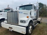 (TRS-100) 2014 WESTERN STAR W4900SFT T/A SLEEPER TRUCK, VIN # 5KJJALD69EPFW1017,