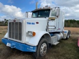 (TRH-996) 2011 PETERBILT 367 T/A SLEEPER TRUCK, VIN # 1XPTD49X5BD123215, P/B CUM