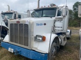 (TRH-694) 2011 PETERBILT 367 T/A SLEEPER TRUCK, VIN # 1XPTD49X7BD117013, P/B CUM