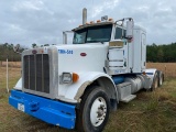 (TRH-510) 2008 PETERBILT 367 T/A SLEEPER TRUCK, VIN # 1XPTD49X68D739904, P/B CUM