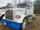 (TRS-261) 2008 PETERBILT 367 T/A SLEEPER TRUCK, VIN # 1XPTD49X48D739965, P/B CUM