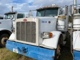 (TRH-580) 2008 PETERBILT 367 T/A SLEEPER TRUCK, VIN # 1XPTD49X18D740135, P/B CUM