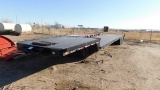 (x) T/A Step Deck Trailer, 8'W x 32'L Load Deck, Rolling Tailboard, Spring Susp,