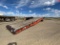 (X) 1980 TET 36' T/A OILFIELD FLOAT TRAILER, VIN: T7797, W/ ROLLING TAIL BOARD,