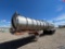 (X) 1988 POLAR 200 BBL TRI-AXLE TANK TRAILER, VIN: 1PMS34233J1009023, STAINLESS