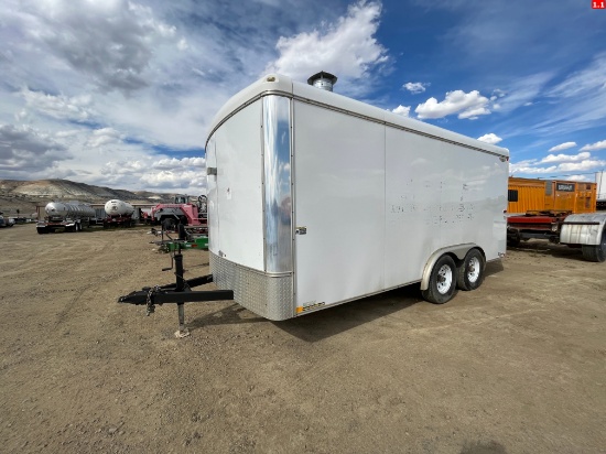 (X) SELF CONTAINED INSULATED STEAMER WASH TRAILER W/ LANDA 3,000 PSI, 728,000 BT