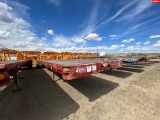 (X) 1987 STOUGHTON 48'L T/A FLOAT TRAILER, VIN: 1DW1B4522HS515804, W/ PIPE STAYS