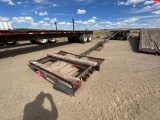 (X) 1972 HMDE 40' EXTENDABLE T/A POLE TRAILER, VIN: U64992, SPRING SUSP., KINGPI