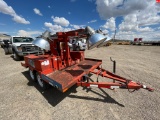 DYNA SHOPMADE PORTABLE LIGHT TOWER, P/B LAMBARINI 3-CYL DIESEL ENGINE, 5 KW GENE