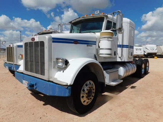 (X) (8098) 2012 PETERBILT 367 SLEEPER HAUL TRUCK, VIN: 1XPTD49X1DD166288, P/B CU