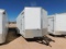 (X) 2019 SALVATION TRAILER 16X5 ENCLOSED TRAILER, VIN: 1GG1E1626KW006126, W/ PAR
