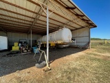 (X) 2006 JACK COUNTY TANK 130 BBL T/A VAC TRAILER, W/ FRUITLAND VAC PUMP, INVERT