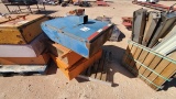 (8495) PALLET W/ (3) METAL TOOL BOXES FOR WELL SERVICE RIG