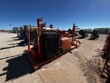 (8363) GARDNER DENVER TEE TRIPLEX PUMP P/B CUMMINS 6-CYL DIESEL ENGINE, 5-SPD TR