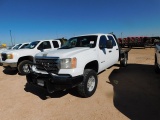 (X) 2014 GMC 2500 HD CREW CAB 4X4 PICKUP, VIN: 1GT12ZC83EF176324, P/B: 6.6L DURAMAX TURBO DIE