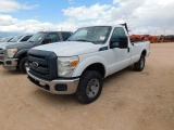 (X) 2013 FORD F250 4X4 SINGLE CAB PICKUP,