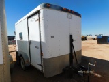 (X) 2007 CARGO CRAFT 12' T/A BP CREW TRAILER W/ BENCHES, LOCKERS, 5 LUG AXLES (3