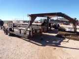 (X) SHOPBUILT 20' T/A GN HAUL TRAILER, 80