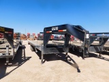 (X) 2019 TEM-TRAIL 20' T/A GN FLATBED TRAILER, VIN: 1T9GF202XJS281073, 102