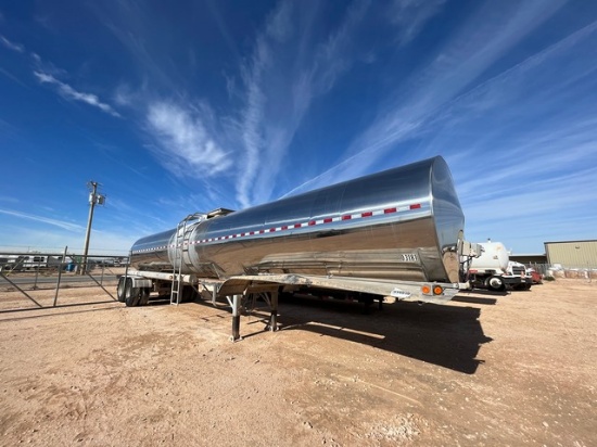 (X) 2014 PAUL MUELLER COMP. 6,250 GAL FLUID HAUL TRAILER, VIN: 1P9S422FXES703181