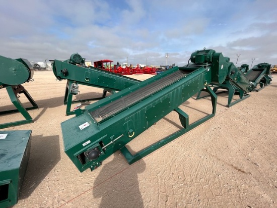 (71367) CONVEY-ALL 12' CONVEYOR M#TRC-2913FB, P/B: 7.5HP ELECTRIC MOTOR