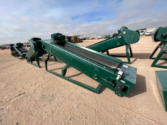 (71370) CONVEY-ALL 12' CONVEYOR M#TRC-2913FB, P/B: 7.5HP ELECTRIC MOTOR