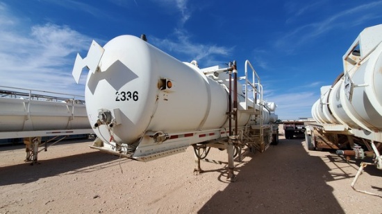 (X) 2002 PIONEER 130 BBL 2-COMPARTMENT HOT OIL TRAILER, VIN: 1P9TB432921260444,