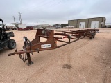 (X) 1995 TERRYS T/A BUMPER PULL PIPE TRAILER, VIN: 1T9US322XNT227160, 5'6