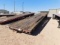 (X) 2008 LUFKIN 48' X 98' FL-11 T/A FLATBED TRAILER, VIN: 1L01B482081166540, W/