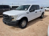 (X) 2016 FORD F-150 CREW CAB PICKUP, VIN: 1FTEW1CF10GKF1520, P/B: 5.0L FORD V8,