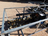 (9124) UNUSED TRENCHER F/ SKID STEER