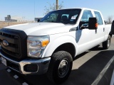 (X) 2016 FORD F-250 XL 4X4 SUPER DUTY CREW CAB PICKUP, VIN: 1FT7W2B61GEC03132, P