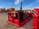 (5035) GARDNER DENVER TEE TRIPLEX PUMP, P/B CAT C7 300HP TURBO DIESEL ENGINE, EA