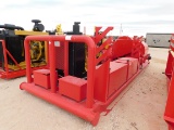 2014 GARDNER DENVER PAH TRIPLEX PUMP, W/ PRESSURE GAUGE, MANIFOLD, FLO METER, P/