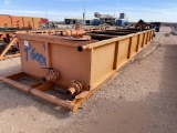 (0210008) 36' X 7' OPEN TOP 3-COMPARTMENT PIT