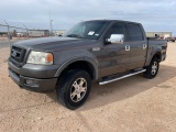 (X) 2004 FORD F150 FX4 4X4 CREW CAB PICKUP, VIN: 1FTPW14554KA94282, P/B: TRITON