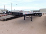 (X) 1998 FONTAINE 48' X 92' FLAT BED TRAILER, VIN: 13N148307W1580574, W/ KING PI