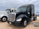 (X) 2016 KENWORTH T680 T/A SLEEPER HAUL TRUCK, VIN: 1XKYDP9X5GJ117257, P/B: PACC