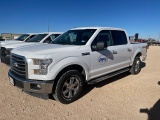 (X) 2017 FORD F150 XLT 4X4 CREW CAB PICKUP, VIN: 1FTEW1EF6HKD87399, P/B: 5.0L FO