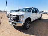 (X) 2018 FORD F250 XL CREW CAB 4X4 PICKUP, VIN: 1FT7W2B6XJED06721, P/B: 6.2L V8