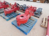 GILL 58-93R HYD TUBING TONG W/ DRAG RING & TONG HDS & NEW HYD PIGTAILS & COUPLER