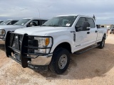 (X) 2017 FORD F250 SUPER DUTY XL 4X4 CREW CAB PICKUP, VIN: 1FT7W2BT8HEE50395, P/