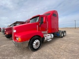 (X) 2006 KENWORTH T600B T/A SLEEPER HAUL TRUCK, VIN: 1XKADB9X56R108935, P/B: CAT